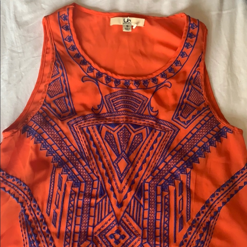 Ya Los Angeles Embroidered Blouse